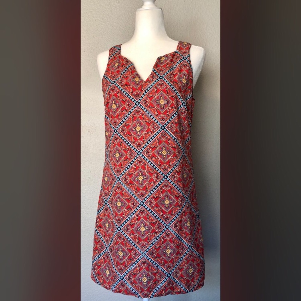 *4/$30* Francesca's Patterned Sleeveless Dress